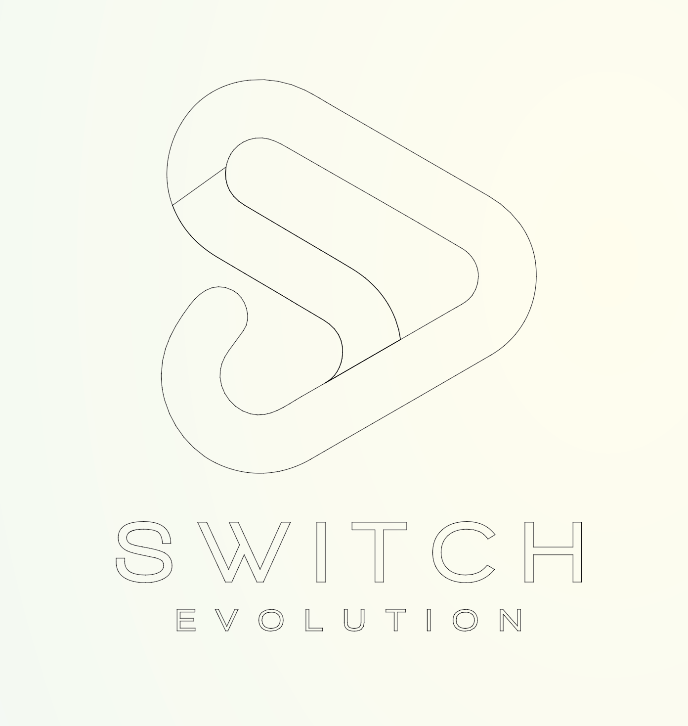 Piste de logo Switch Evolution, version contour
